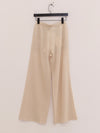 SWAYING 25 Early Autumn Knit Straight Casual Pants SW-SW25PF3B12C1-MH Beige Gray